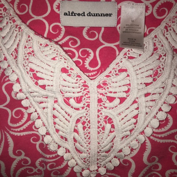 Alfred Dunner Tops - Alfred Dunner Acopulco Octopus Knit 3/4 sleeve tee